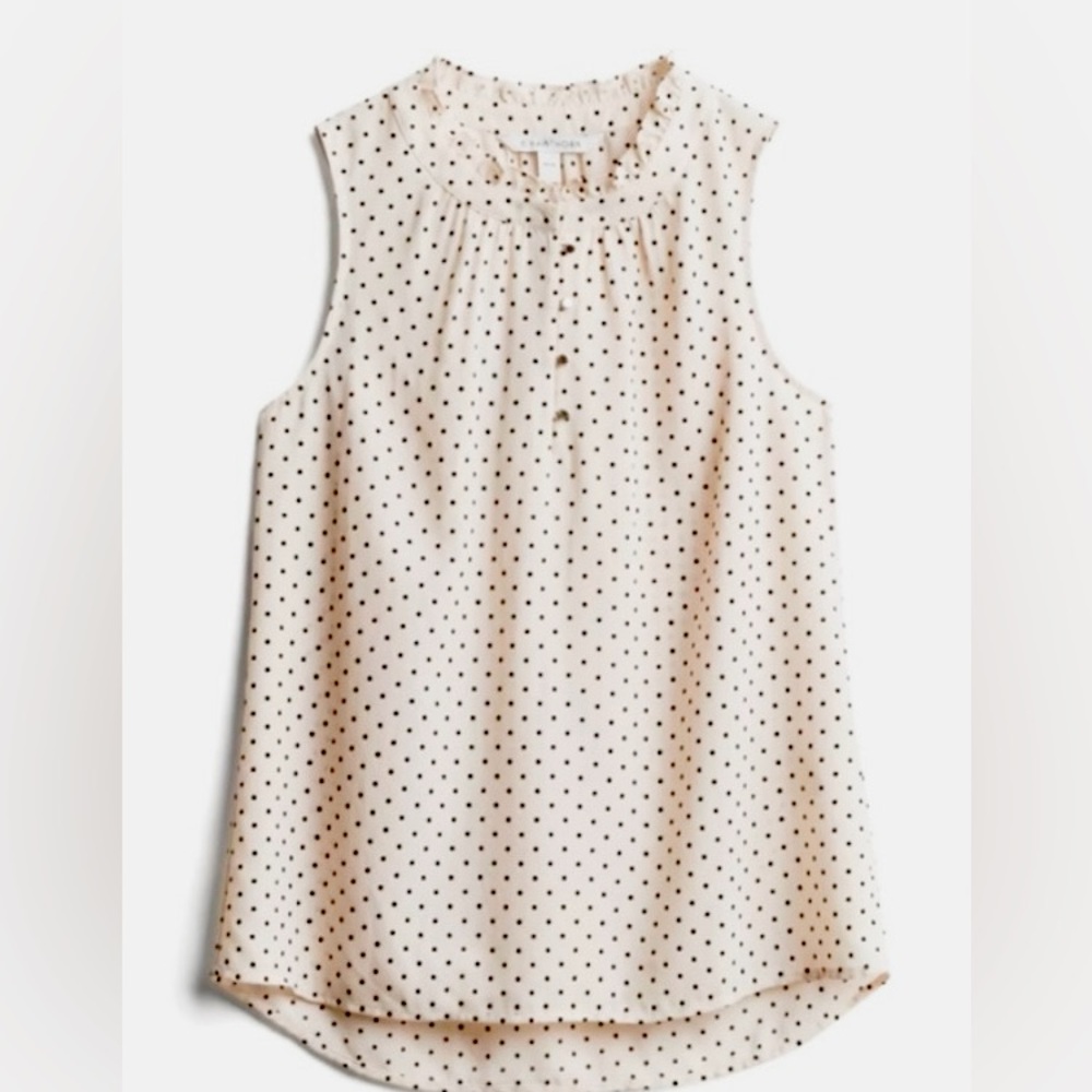 Prinsloo ruffle detail sleeveless top